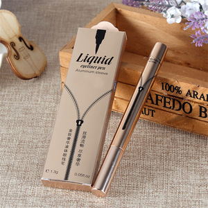 private label liquid eyeliner Metallic rose gold waterproof eyeliner