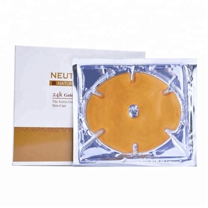 Private Label Minimizes Pores Beauty Enlargement Natural Collagen Gold Breast Mask