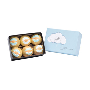 Private Label Natural Ingredients Bath Bombs Gift Set Bubble Bath 6pcs/set Manufacturer Supply