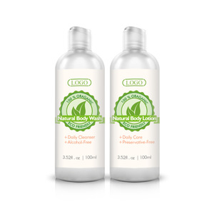 Private Label Travel Size100% Natural Ingredients Body lotion 100ml