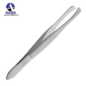 Professional Eyebrow Tweezers 3.75" Rainbow Color Stainless Steel Slanted Tip Eyelash Extension Tweezers.