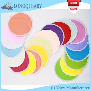 Reusable bamboo nursing pads washable breast pads