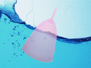 ROHS BPA Free Reusable And Washable Lady Silicone Menstrual Cup