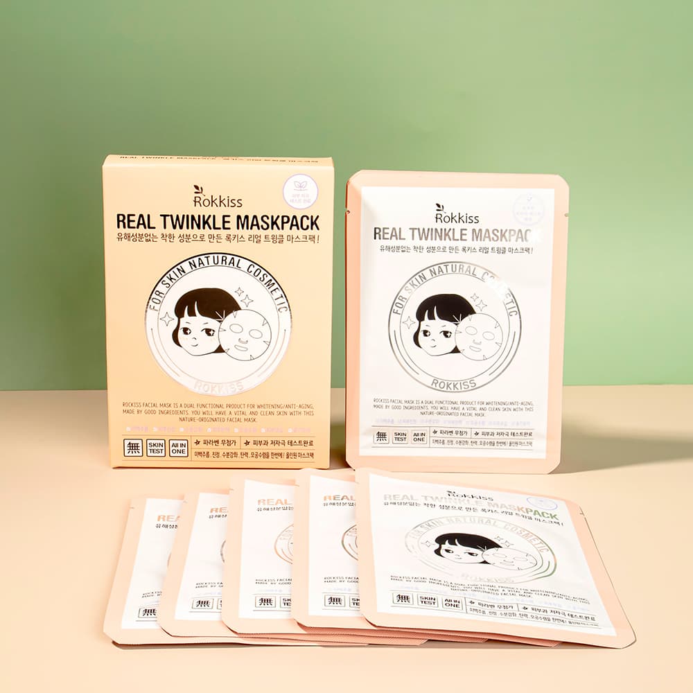 Rokkiss Real Twinkle Mask pack 10EA