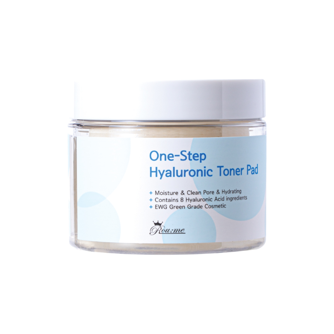(Roume) One-Step Hyaluronic Toner Pad 190ml (60ea)