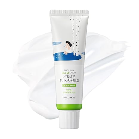 ROUND LAB Birch Juice Moisturizing Mild-Up Sun Cream 50ml