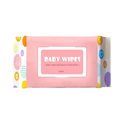 Soft Care Fragrance Free Newborn Baby Products Organic Natural Spunlace Wet Wipe