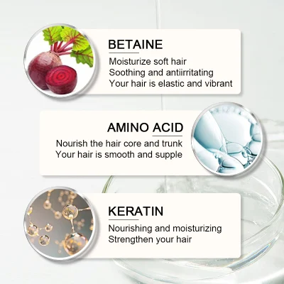 Starplex Hot Sell Anti-Frizz Smoothing Nourishing Organic Keratin Amino Acid Hair Serum
