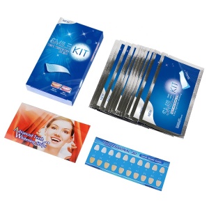 Wholesale CE Approved 100% Natural 14/28pcs Tooth Whitening Strips Teeth Whitening