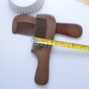 Wholesale Customized Logo Sandalwood Hair Comb Wooden Combs
