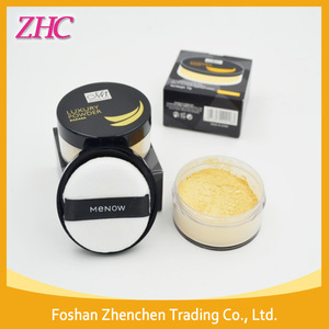 Wholesale Menow new product banana flavour luxury powder,oil-concrol waterproof loose powder
