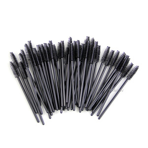 Wholesale One-Off Disposable Eyelash Brush Mascara Applicator Wand Brush Eyelash Comb Brushes Cosmetic Makeup Tool