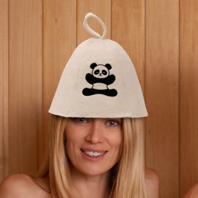 Wholesale Top Quality 100% Wool Felt Sauna Hat for Sale