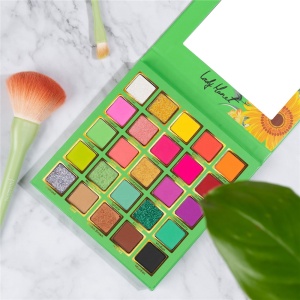 Wholesale Waterproof Custom Logo Colorful Glitter Eyeshadow Palette