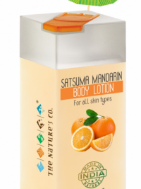 The Natures Co. Satsuma mandarin body lotion
