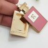 Creative Zinc Alloy Perfume Case Sliding Lid Magnetic Metal Makeup Box Vase Ornament Design