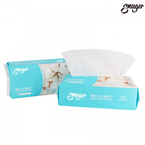 2 in 1 Dry And Wet Disposable Face Towel