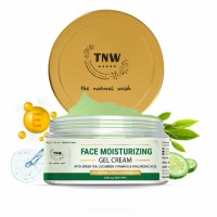 TNW – The Natural Wash Face Moisturizing Gel-Cream for Deep Nourishment | Non-Sticky & Non-Greasy Formula Suitable for All Skin Types | Gel-Cream for Fighting Early Signs of Ageing