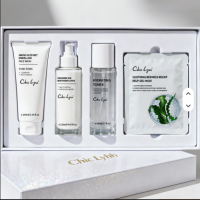 Personal Label 4-Piece Luxurious Whitening Anti-Aging Moisturizing Set with Hyaluronic Acid