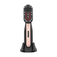 Red light therapy massage comb