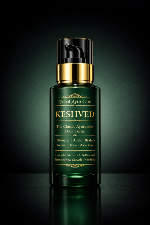 KESHVED - Anti-Bacterial Non-sticky Ayurvedic Formula