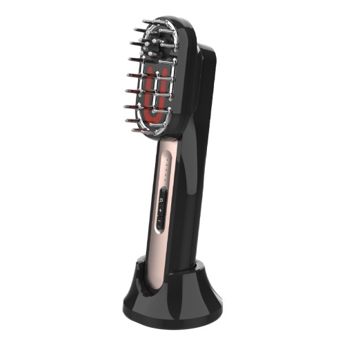 Red light therapy massage comb
