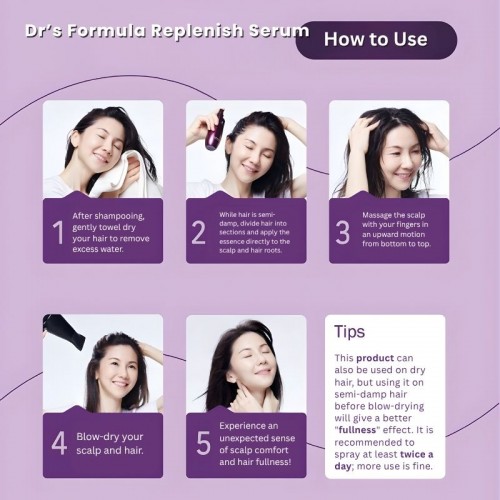 Dr's Formula Replenish & Revive Hair Serum 150g