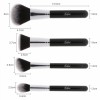Sylyne Makeup Brushes 10pcs Professional Brush Set Powder Highlighter Eyebrow Eyeshadow Make Up Kit Tools