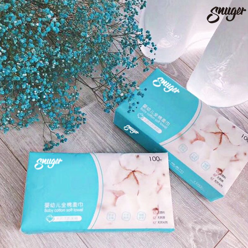2 in 1 Dry And Wet Disposable Face Towel
