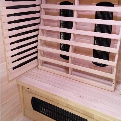 Far infrard sauna room made of Canada hemlock as personal care hot therapy sauna dome for family use