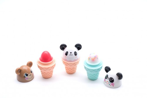 Factory Manufacture Custom Animals Shape Cute Cosmetics Lip Balm Tube Containers