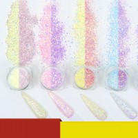 Nail polish Dip Nail — discoloration in sunlight  glitter