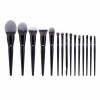 Wholesale Makeup Brush Kit – Black Handle Professional Cosmetic Brushes | OEM/ODM Supplier