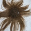 Fish net hair toppers with integrated window
