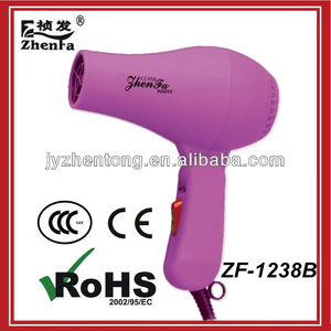 2018 Foldable mini hair dryer ZF-1238B