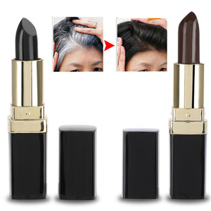 2018 New Type Hot Selling Fast  Hair Color Dye Pen Temporary Hair Dye To Cover White Disposable Hair Spray Pen Lipstick shape