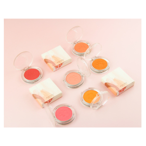 2021 New Arrival Private Label Highlighter Shimmy Cheek Blush Palette Professional Cosmetics
