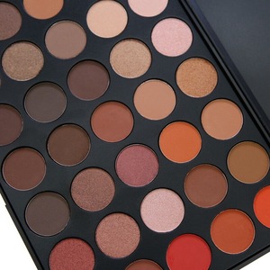 35 Colors Large Low Moq Makeup Cosmetics Luxury Make Your Own Eyeshadow Palette