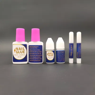 3G Nail Tip Glue, 5g Nail Glue Drop Bottle