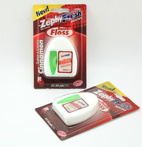 50m mint waxed dental floss