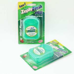 50m mint waxed dental floss