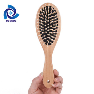 Airbag Massage Comb,Hair Brush for Curly Thick Or Long Hair,Wooden Paddle Hairbrush for Women and Men