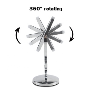 Amazon hot sells  room mirror 1x 3x double side two way magnifying glass round standing cosmetic makeup vanity table mirror