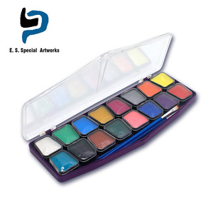 Art party Face & Body Paint Kit Professional Palette , Non-Toxic & Hypoallergenic ,Easy to Apply & Remove , Plastic Box