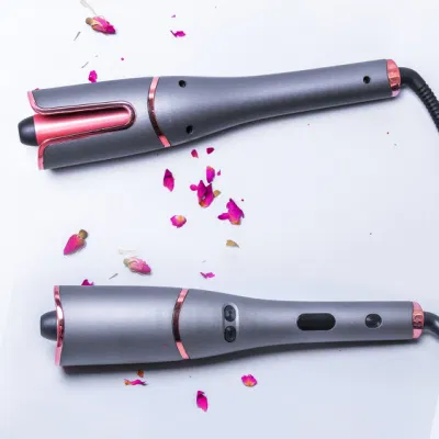 Auto Hair Curler LCD Display Wand Curl Hair Curling Iron