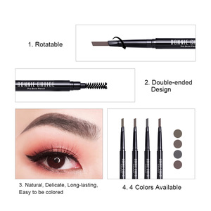 BONNIE CHOICE Drawing Eye Brow Long Lasting Waterproof Automatic Eyebrow Pencil with Brush Cosmetics