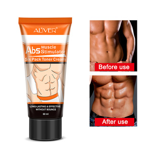 Calf Muscles Slimming Cream Aliver Six Pack Care Fitness Belly Fat Burning Abdominal Muscles Cream