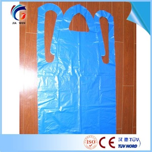 CE ISO9001 Factory Kitchen cleaning plastic hairdresser capes and aprons