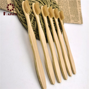 charcoal biodegradable bamboo toothbrush handle