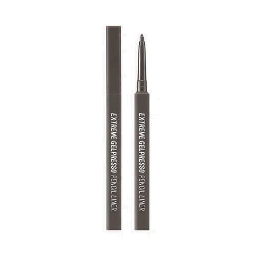 [CLIO] Extreme Gelpresso Pencil Liner [004 Gray Brown] 0.35g